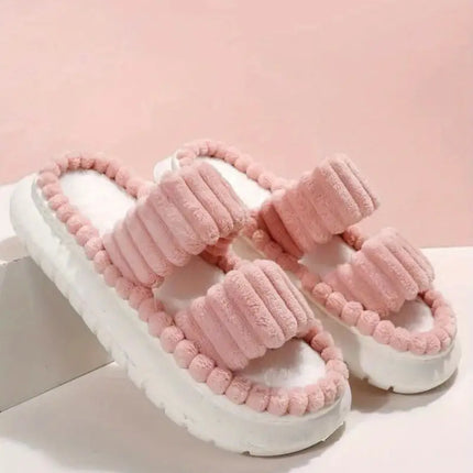 Luxe Plush Slides