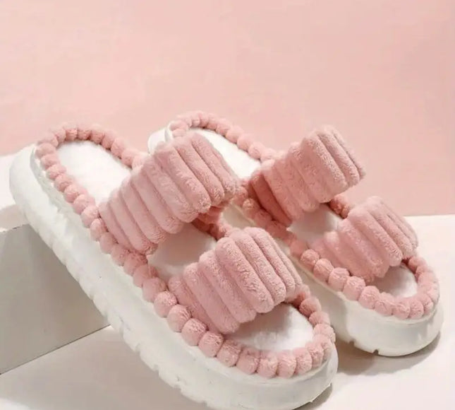 Luxe Plush Slides