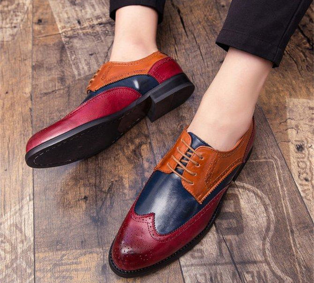 Hillkerry - Retro Leather Formal Shoes