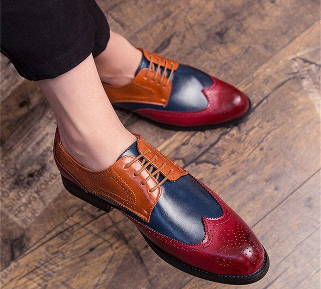 Hillkerry - Retro Leather Formal Shoes