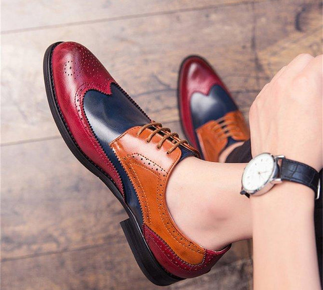 Hillkerry - Retro Leather Formal Shoes