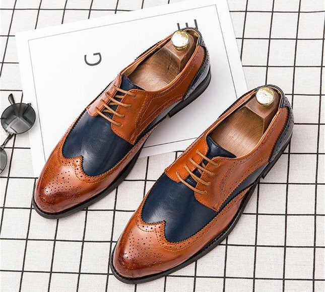 Hillkerry - Retro Leather Formal Shoes