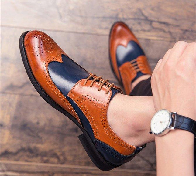 Hillkerry - Retro Leather Formal Shoes