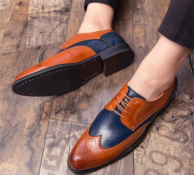 Hillkerry - Retro Leather Formal Shoes