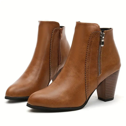 Calantha™ - Leather Boots