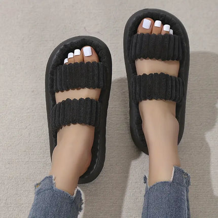 Luxe Plush Slides