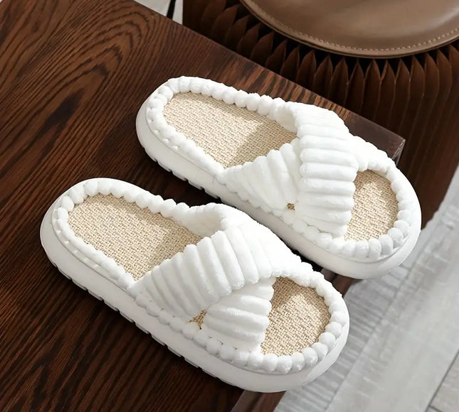 Luxe Plush Slides