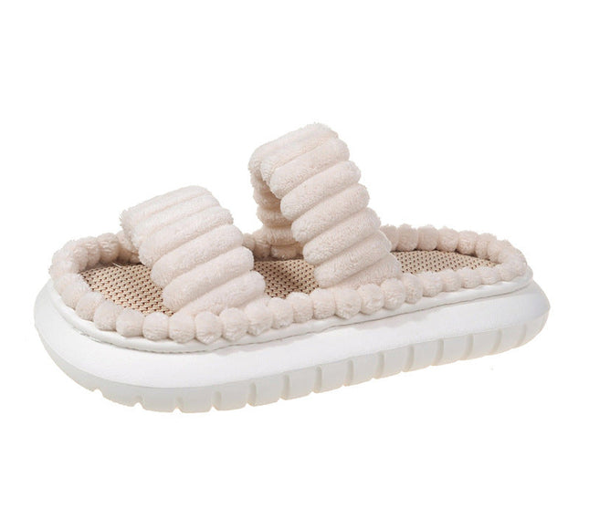 Luxe Plush Slides