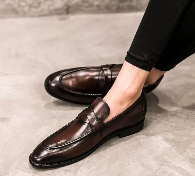 Hillkerry - Casual Leather Loafers