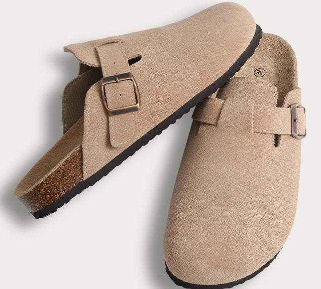 Hillkerry - Suede Clogs