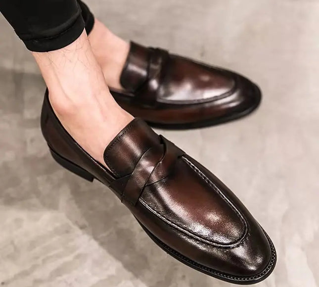 Hillkerry - Casual Leather Loafers