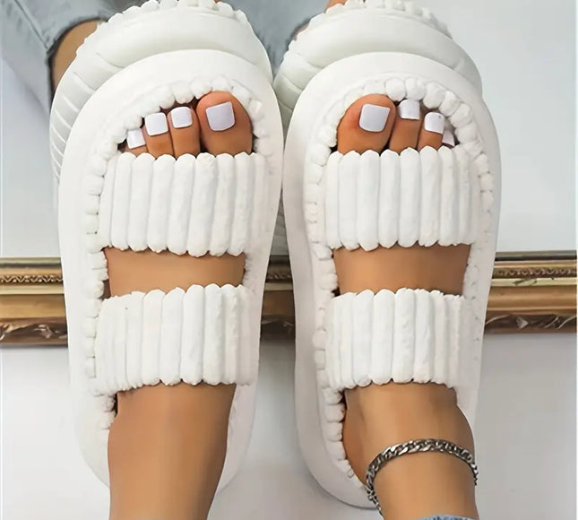 Luxe Plush Slides