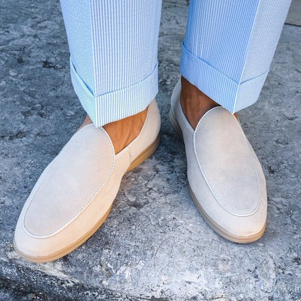 Savia Suede Loafers