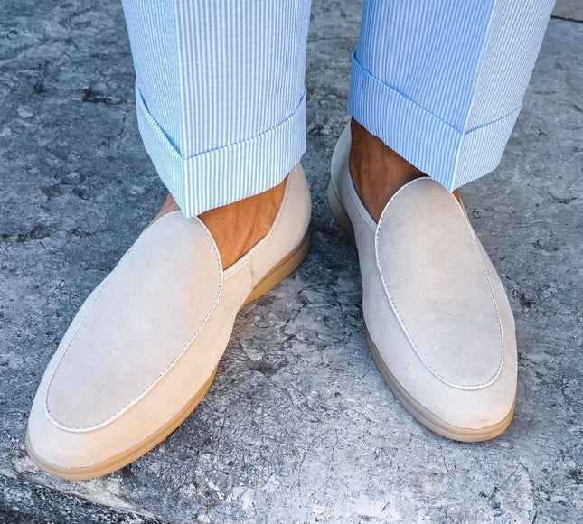 Savia Suede Loafers