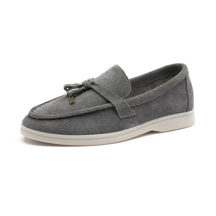 Suede Low-Cut Loafer