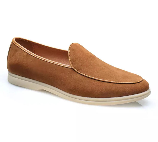 Savia Suede Loafers